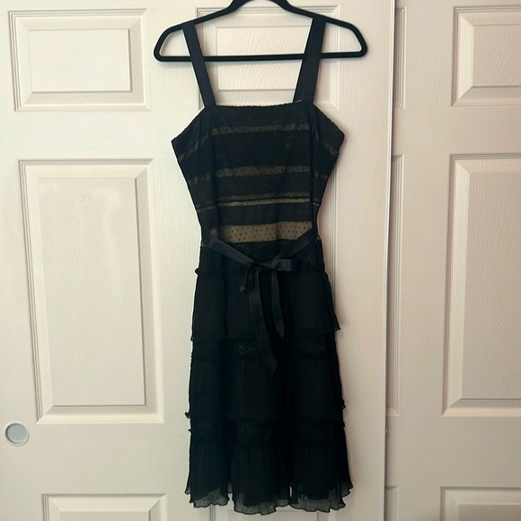 MICHAEL Michael Kors (8) Lace and Layers Knee Length Dress - Picture 1 of 5